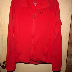 Nike dri fit athletic jacket